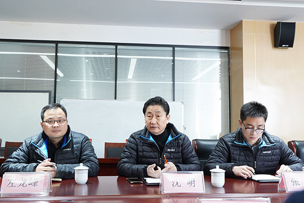 泰山学院副校长一行人莅临鲁普耐特集团参观调研