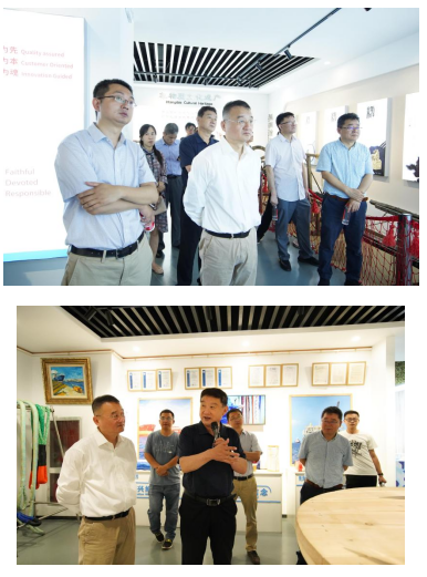 鲁普要闻|东华大学化学化工与生物工程学院党委党史学习教育暨联学共建泰安行活动走进鲁普耐特集团