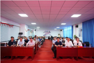 鲁普要闻|东华大学化学化工与生物工程学院党委党史学习教育暨联学共建泰安行活动走进鲁普耐特集团