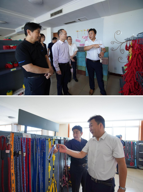 鲁普要闻|中国残疾人辅助器具中心党总支书记孔德明一行人莅临鲁普耐特集团调研