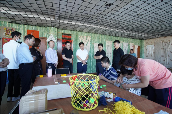 鲁普要闻|中国残疾人辅助器具中心党总支书记孔德明一行人莅临鲁普耐特集团调研