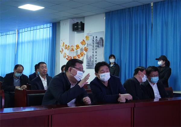 鲁普要闻|泰安市委书记杨洪涛一行莅临鲁普耐特集团参观调研