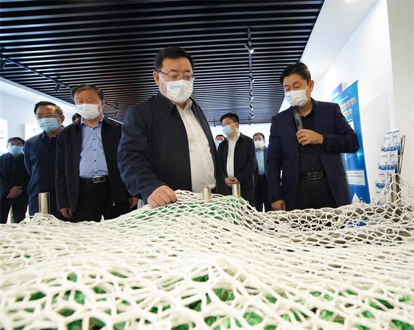 鲁普要闻|泰安市委书记杨洪涛一行莅临鲁普耐特集团参观调研