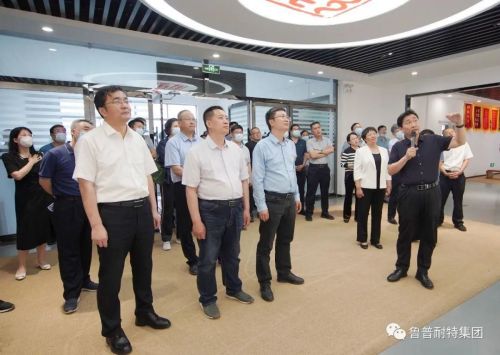 国家知识产权局走进鲁普耐特集团实地参观走访