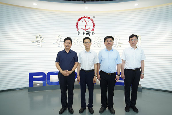 鲁普要闻|山东省科协党组书记、副主席邹广德一行莅临鲁普耐特集团参观调研