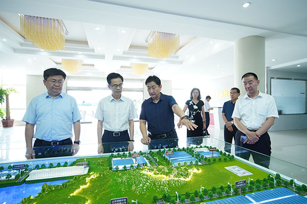 鲁普要闻|山东省科协党组书记、副主席邹广德一行莅临鲁普耐特集团参观调研