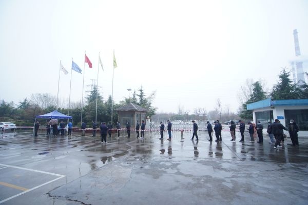 疫情防控不松懈，鲁普耐特集团同心战“疫”