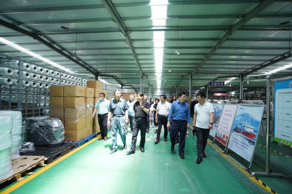 鲁普要闻|泰安市企业与企业家联合会、泰安市工业经济联合会组织会员单位莅临鲁普耐特集团参观学习