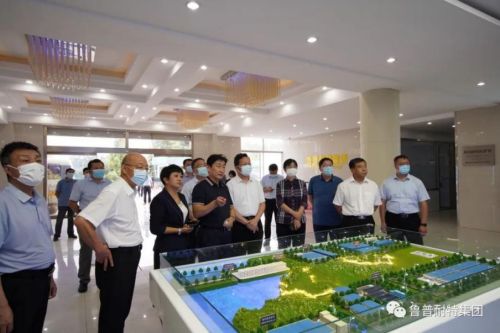 鲁普要闻|全国人大常委会委员、民盟中央副主席谢经荣一行莅临鲁普耐特集团参观调研